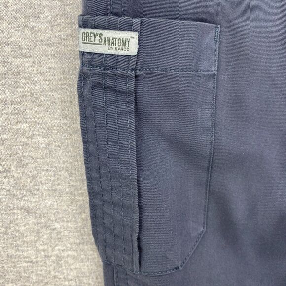 Greys Anatomy Scrub Pants Womens XS Gray Bottoms Medical Nursing Healthcare Vet - Picture 4 of 11